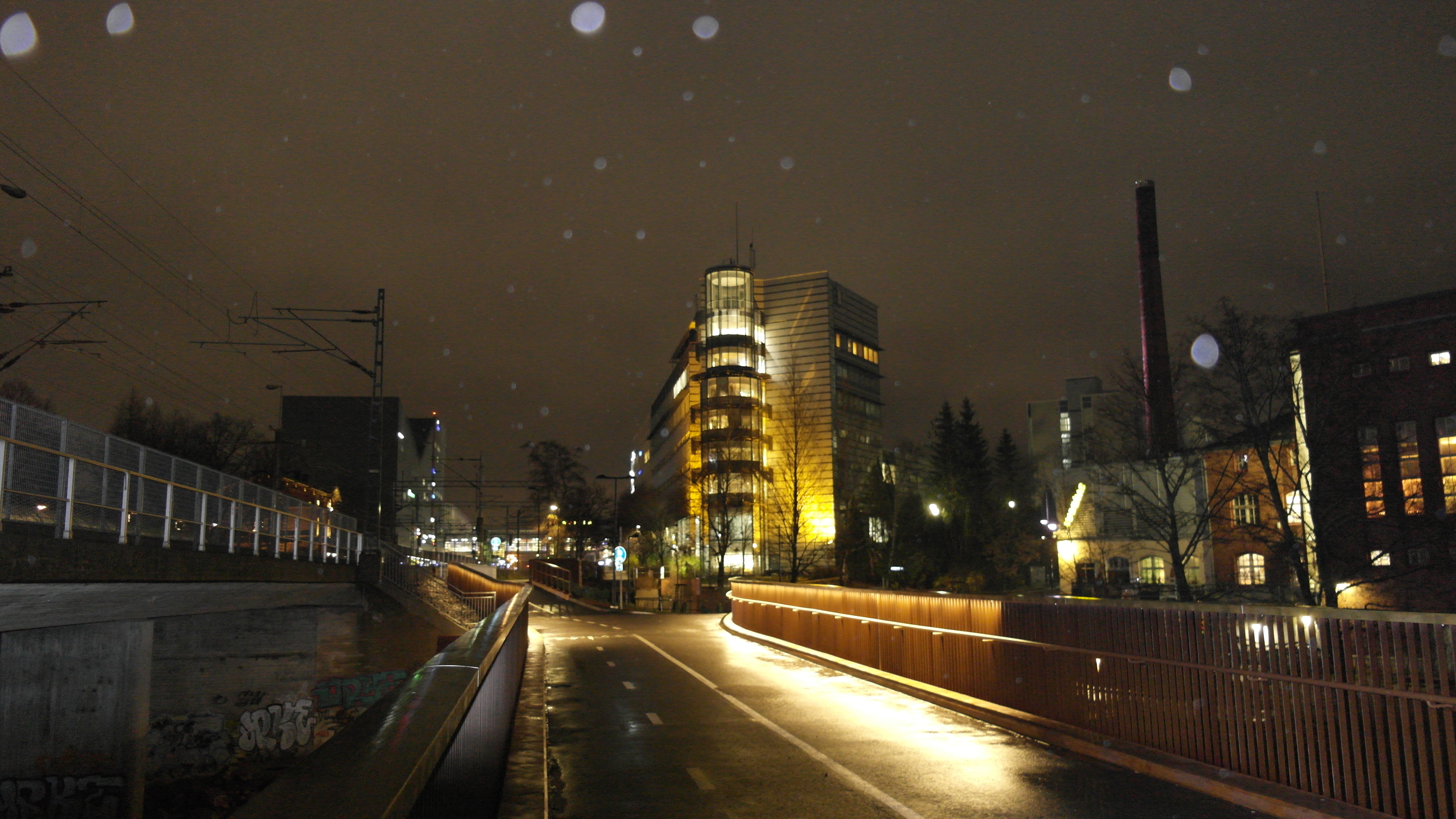 photo on a beautiful bridge